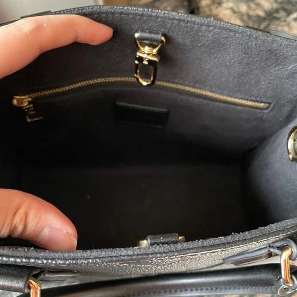 Black Monogram Tote Bag - Picture 6 of 11